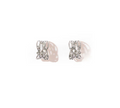 Pendientes Acero Plateado con Piedras